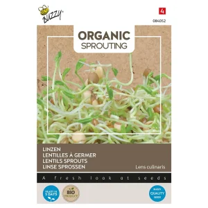 Buzzy庐 Organic Sprouting - Linzen - 30 Gram