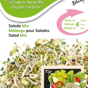 Buzzy庐 Organic Sprouting - Salademengsel - 30 Gram
