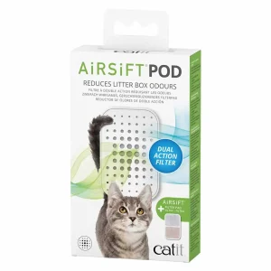 CA filterdoosje AiRSiFT pod 13,5x9x2,5cm wit