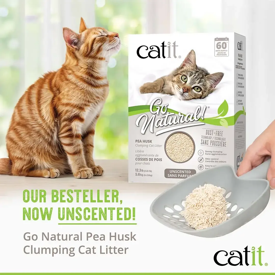 CA Go erwtenschil kattenbakvulling 2×2.8kg - Image 2