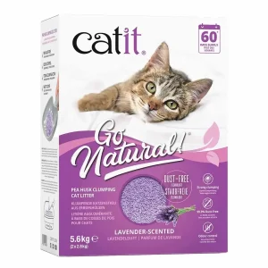 CA Go erwtenschil kattenbakvulling lavendel 2×2,8kg