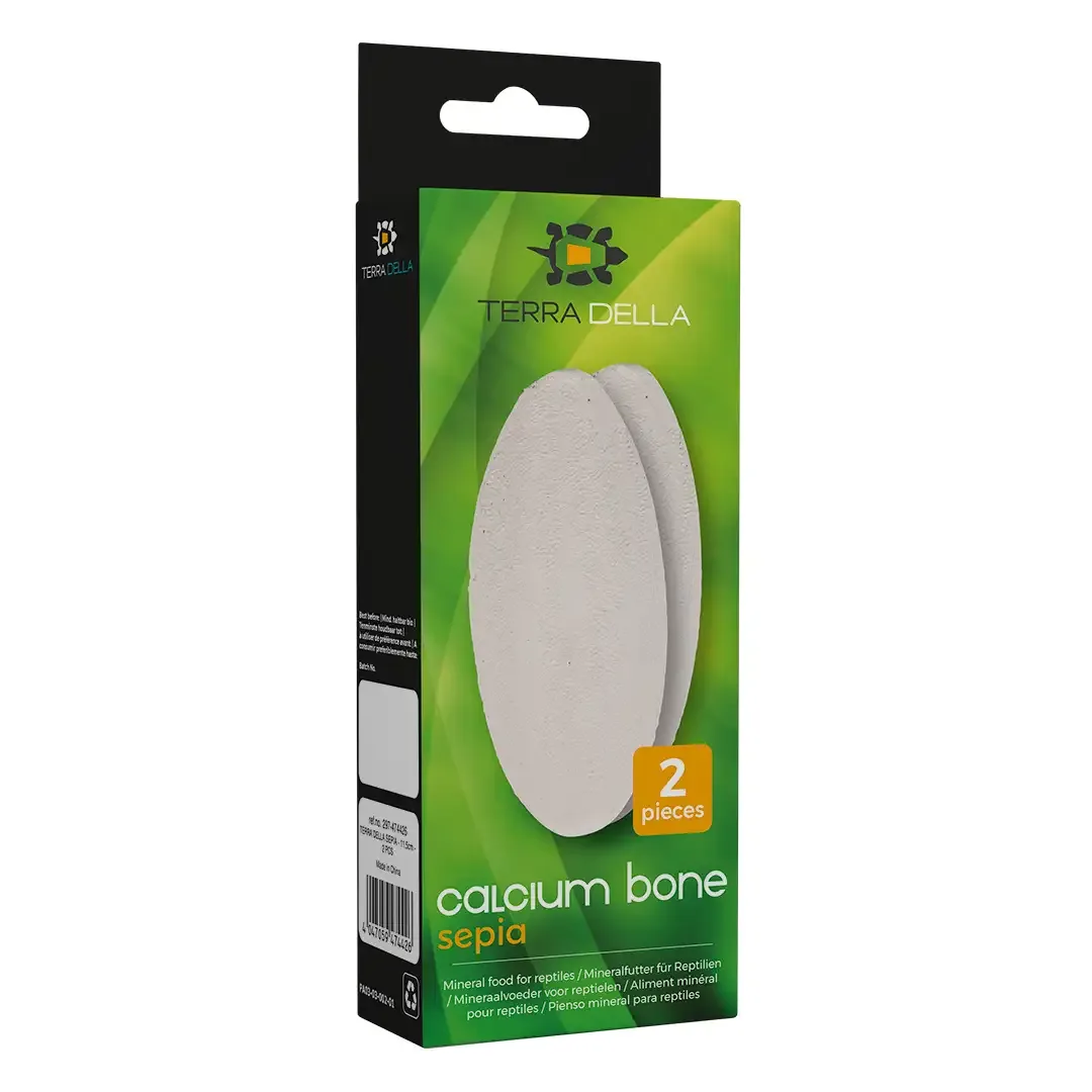 Calcium Bone Sepia wit 2 stuks