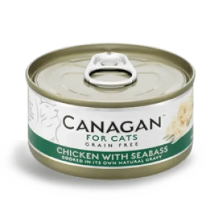 CANAGAN - Kip met zeebaars