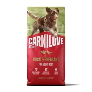 Carnilove Active Adult All Breeds Duck / Pheasant - 12 kg