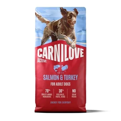 Carnilove Active Adult All Breeds Salmon / Turkey - 12 kg