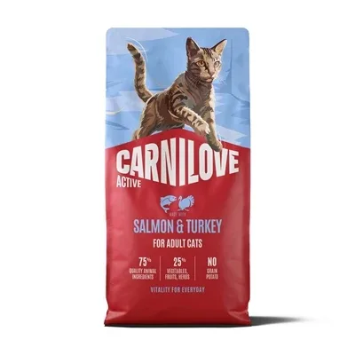 Carnilove Active Adult All Breeds Salmon Turkey - 6 kg