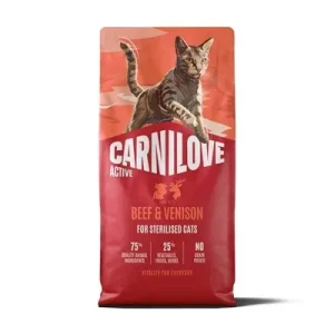 Carnilove Active Adult Sterilised All Breeds Beef Venison - 6 kg