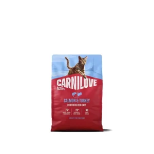 Carnilove Active Salmon & Turkey Sterilised Kat