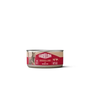 Carnilove Cat Can Paté Chicken & Lamb 400 g Natvoer Kat