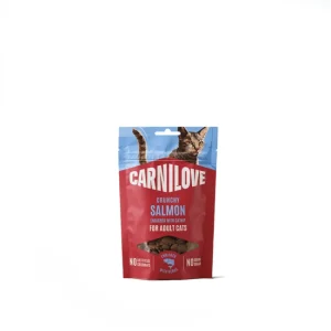 Carnilove Cat Crunchy Snack Zalm & Kattenkruid 50 g