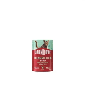 Carnilove Cat Pouch Gravy Pheasant with Raspberry Leaves 85 g