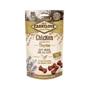 Carnilove - Kattensnack - Zacht - Kip & Tijm - Graanvrij - 50gr