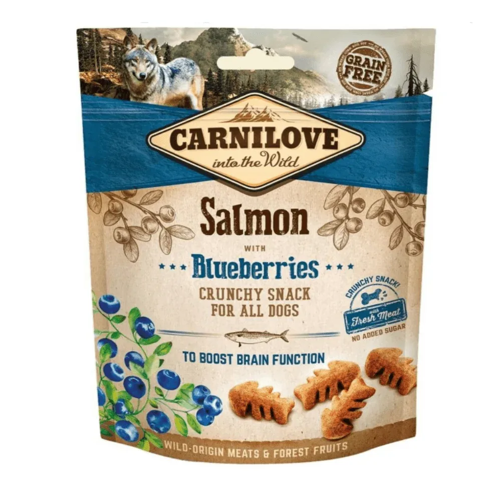 Carnilove - Knapperige Snack - Zalm & Bosbes - Graanvrij - 200 g - Image 2
