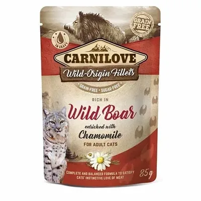 Carnilove Pouch Wild Boar - 85 gr