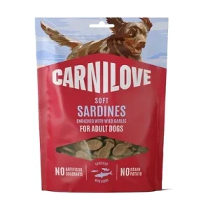 CARNILOVE SOFT SNACK SARDINES / WILD GARLIC 200 GR