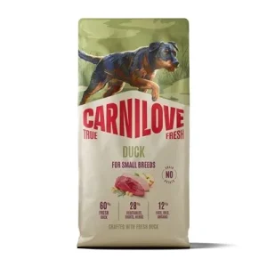 CARNILOVE TRUE FRESH ADULT SMALL BREED DUCK 4 KG