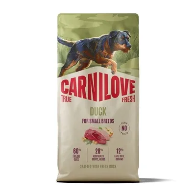 CARNILOVE TRUE FRESH ADULT SMALL BREED DUCK 4 KG