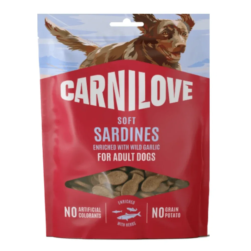 Carnilove - Zachte Snack - Sardine & Daslook - 200gr