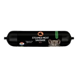 Carnis Gestoomde vleesworst - Natvoer - Rund 400 g - Natvoer - Pets Place