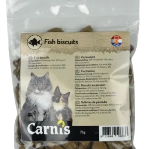CARNIS - Vis Koekjes Kattensnack