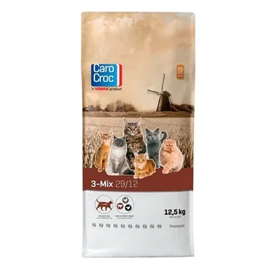 Carocroc Kat 3 Mix - 12,5 kg