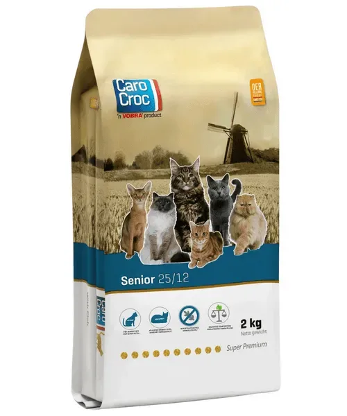 CaroCroc Kat Senior (verlaagde eiwit-, vet- en mineralen gehalte)