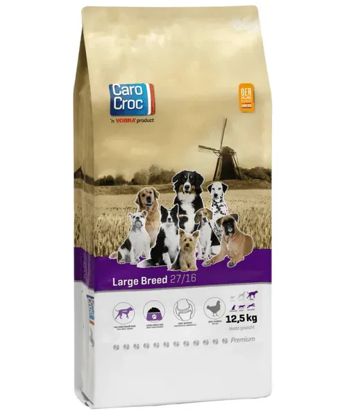 CaroCroc Large Breed (bevat visolie en gelatine)