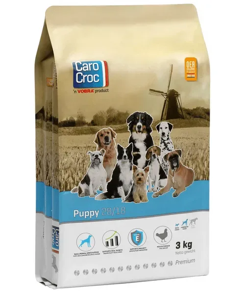 CaroCroc Puppy (optimale verhouding van omega 3 en 6)