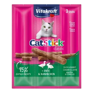 Cat Sticks Mini Eend en Konijn 3 st.