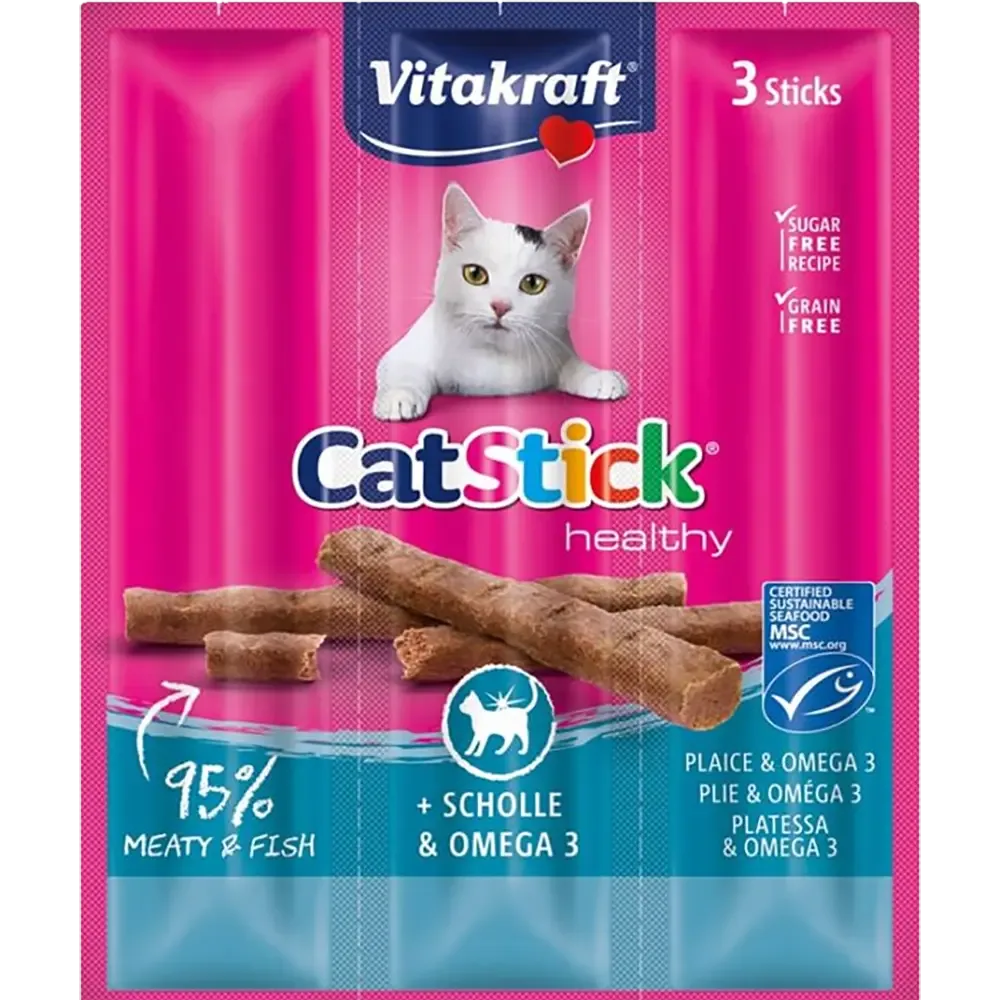 Cat Sticks Mini Schol en Omega-3 st.