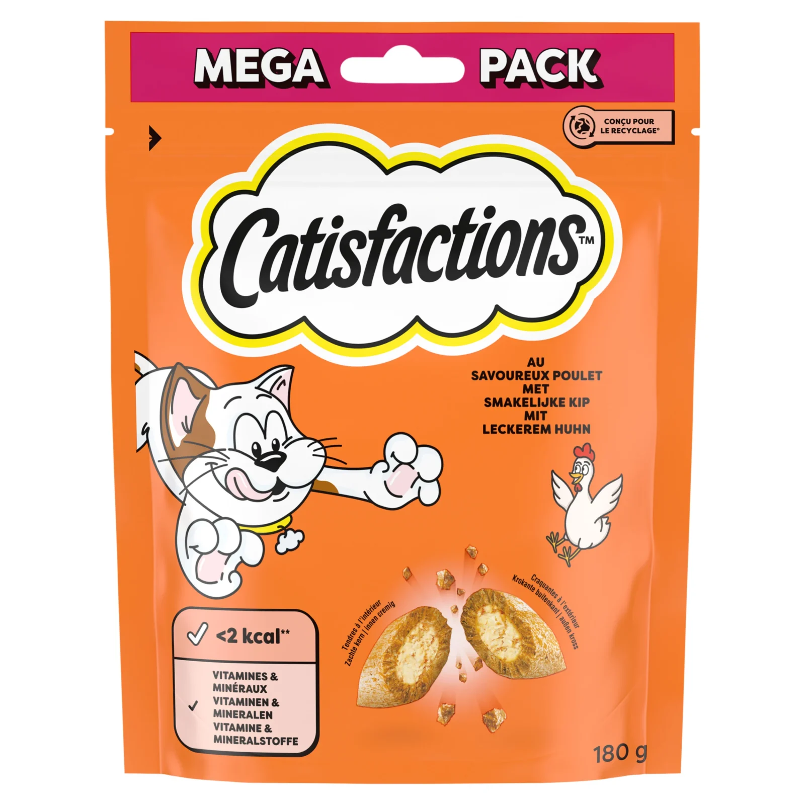 Catisfactions - Kattensnack - 180 Gram - zalm