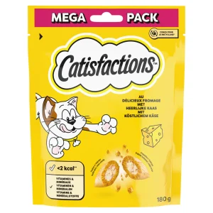 Catisfactions Met Heerlijke Kaas - Kattensnack - 180 Gram - kaas