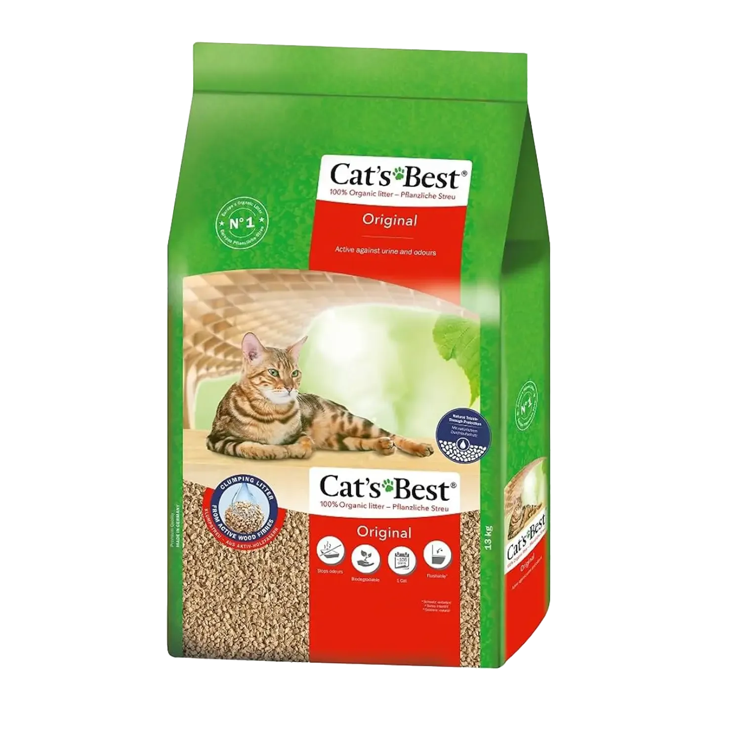 Cat’s Best Original Kattenbakvulling 10 L
