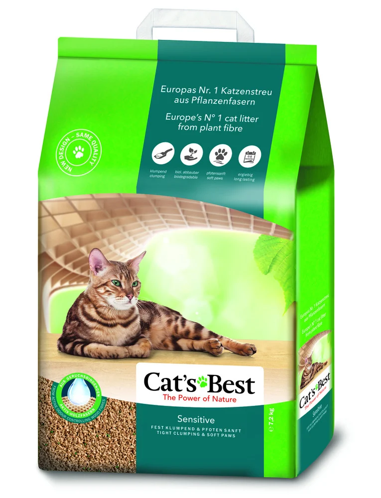 Cat's best Sensitive - Kattenbakvulling - Heel fijn - 20 Liter