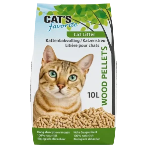 Cats Favorite Houtkorrel 10 L