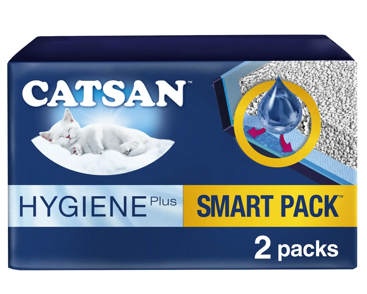 Catsan Smartpack 2 x 4 L.
