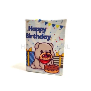 CATWALK DOG - Hallbark Birthday Blauw