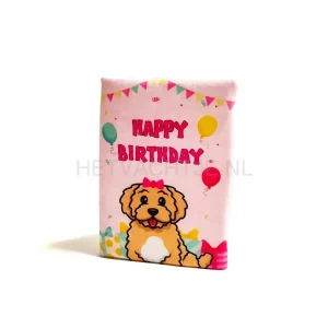 CATWALK DOG - Hallbark Birthday Roze