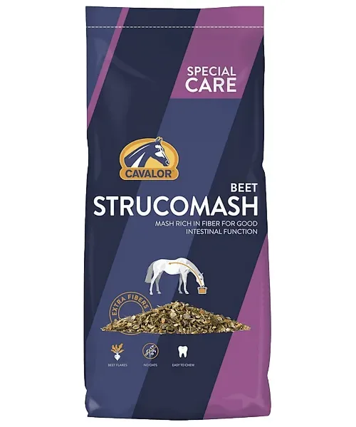 Cavalor Strucomash Beet (vezelrijke mash voor een goede darmwerking)
