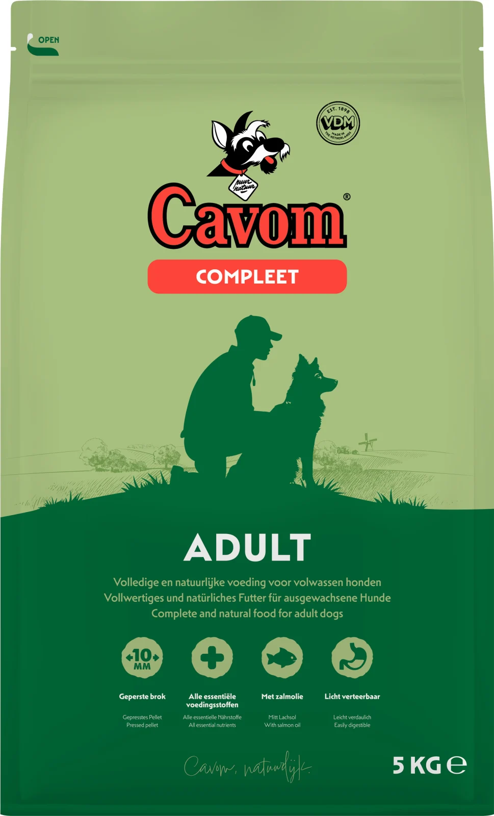 Cavom Compleet Adult - Hondenvoer - 20 Kilogram - rund