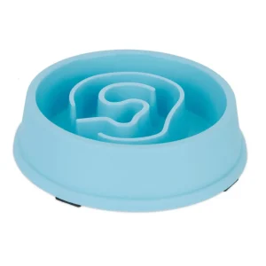 Chikko Quality - Anti-Schrokbak - voor Honden - Pastel Blauw - 650ml - Ø 21cm
