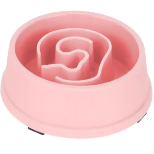 Chikko Quality - Anti-Schrokbak - voor Honden - Pastel Roze - 650ml - Ø 21cm