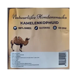 Chikko Quality - Kamelenkophuid - 100% Natuurlijk & Glutenvrij - 400gr