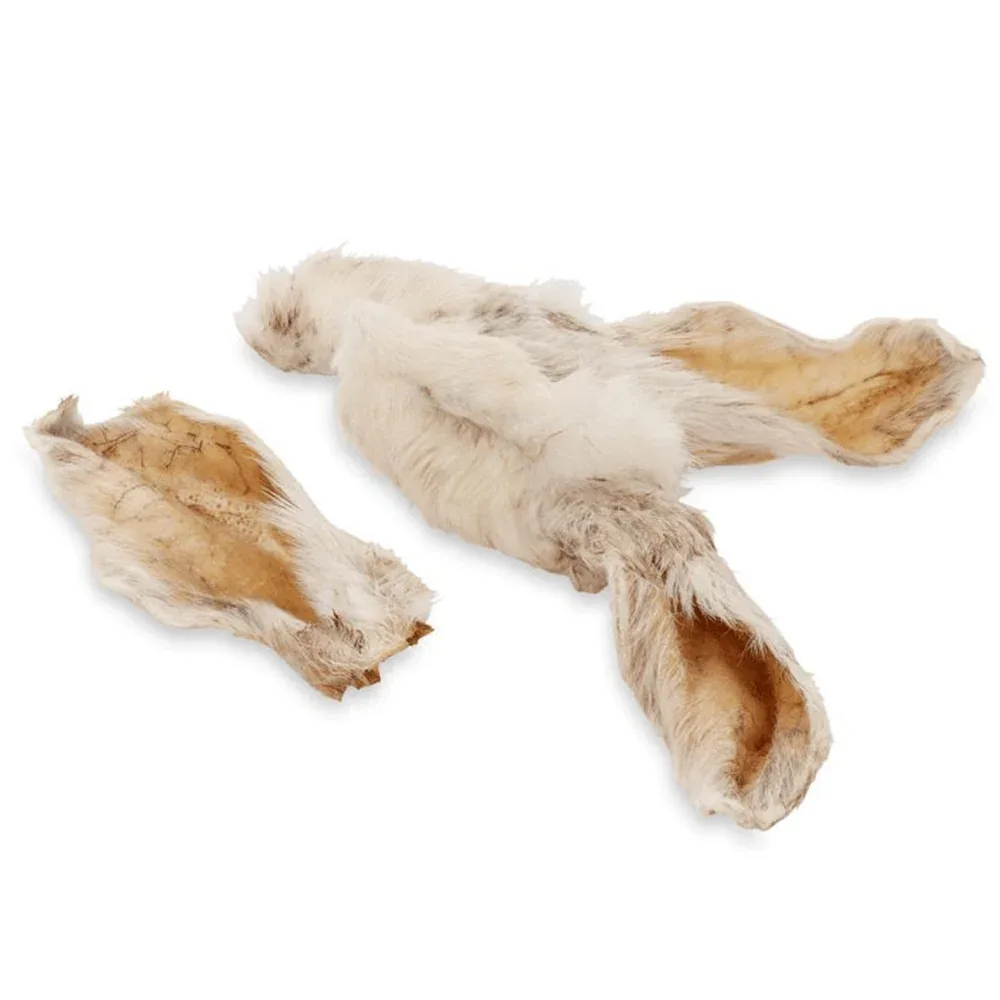 Chikko Quality - Konijnenoren met Vacht - Hypoallergeen - 225gr