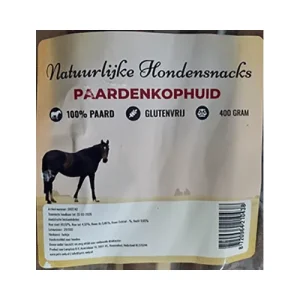 Chikko Quality - Paardenkophuid - 100% Natuurlijk & Glutenvrij - 400gr