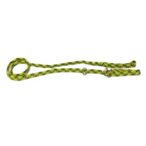 Chikko Quality - Vanglijn met Dubbele Stop - Groen/Geel/Bruin - 165cmx10mm
