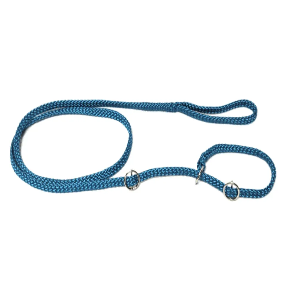 Chikko Quality - Vanglijn met Dubbele Stop - Petrol - 165cmx10mm