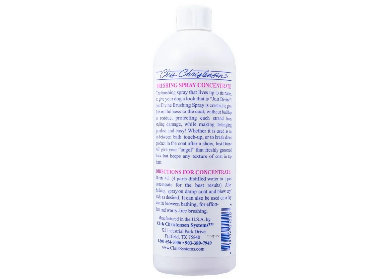 Chris Christensen - Just Divine Spray - Volume & Verzorging - 473ml