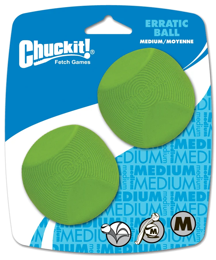 Chuckit! Erratic Ball M (2 pack)