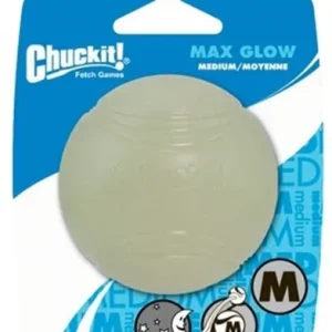 Chuckit Max Glow Bal Glow in the Dark Medium 6x6x6 cm